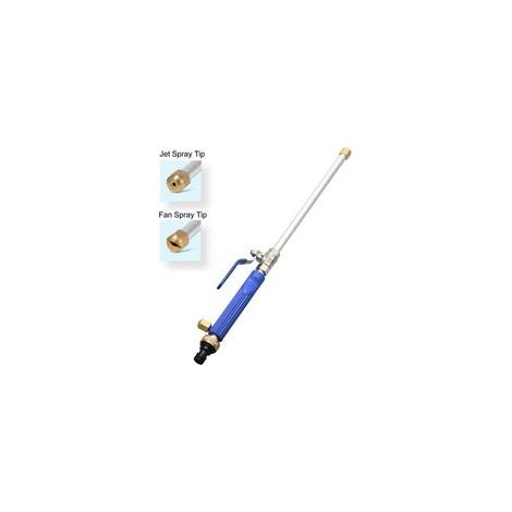 Pistolet de pulvérisation Haute Pression de Voiture, Lance Arrosage Outil de Nettoyage de Voitures de Jardinage de buse de Jet d'eau de laveuse pour Fixation à Laver Fenêtre (1/5)