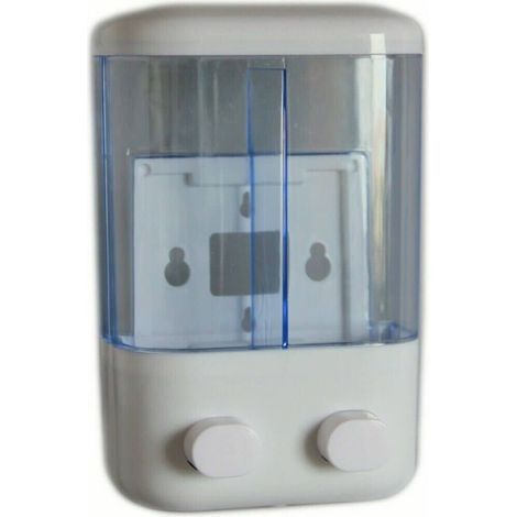 DISPENSER SAPONE PARETE MURO EROGATORE DISTRIBUTORE LIQUIDO DOSATORE BAGNO 863