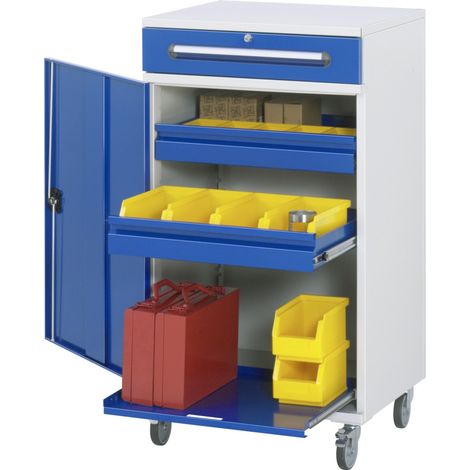 Rau Beistellschrank Stehpult 32, B650xT520xH1185mm, mobil (1/2)