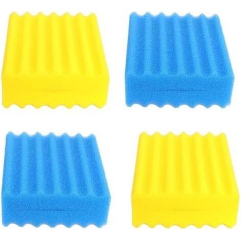 Remplacement en mousse filtrante pour étang – Compatible avec modèles CBF-200T, CBF-350, CBF-350B, CBF-350C et CBF-550 – Haute efficacité, résistant à l’eau et durable (1/4)
