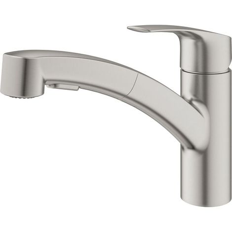 GROHE Eurosmart Einhand-Spültischarmatur, Ausladung 227mm,