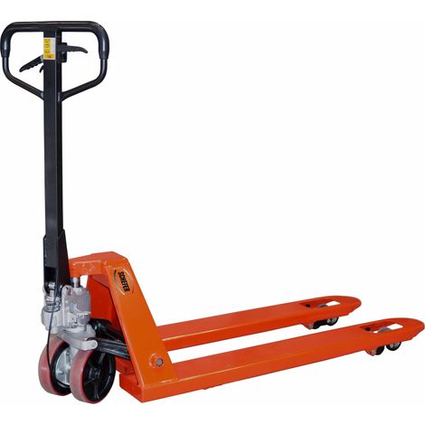 Schefer Gabelhubwagen ECO mit Bremse und Schnellhub Tragkraft 2500kg