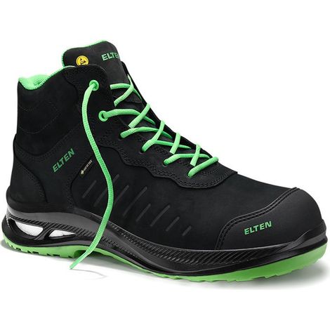 ELTEN Sicherheitsstiefel STEWART XXG Pro GTX black-green Mid ESD S3 HI CI 768661