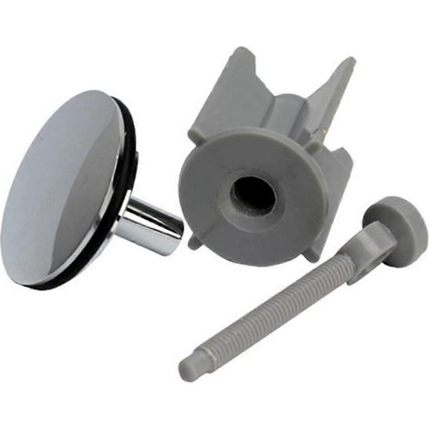 Bouchon de vidange universel pour lavabo, salle de bain, bouchon escamotable de 40 mm, bouchon de vidange de rechange amovible et réglable à levage manuel (1/5)