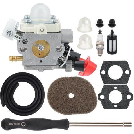 Carburateur FS56RC pour débroussailleuse Stihl FS 56 RC FS70R FS56 KM56RC FS70 FS70 FS40 FC70 HT56C FC56 KM56 FS50 HT56 Pièces C1M-S267A Carburateur (1/5)
