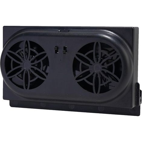 Ventilateur d'Extraction Solaire pour Voiture Souffleur Alimenté (1/5)