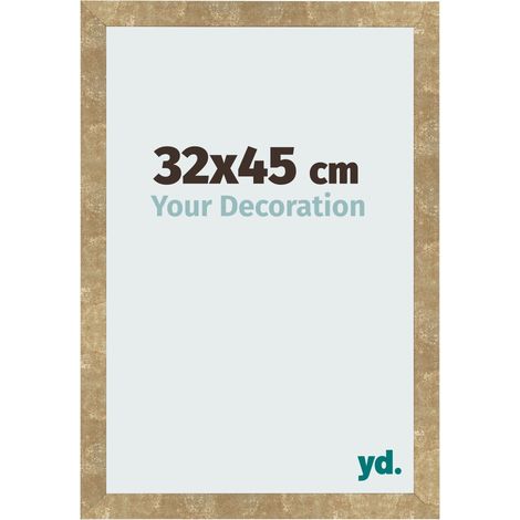 yd. - Cadre photo 32x45 - Or Antique - MDF - Bologna (1/5)