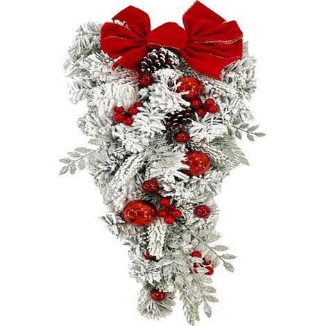 For Windows Guirlande Faux 45cm - Guirlande de Fête Vignes Séchées et Fleurs Artificielles Printemps/Été Guirlande Décorative Porte d'entrée Ou Décoration Murale Intérieure (1/5)