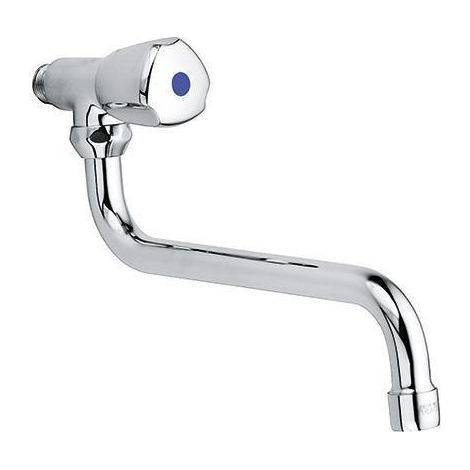 Valvola di deviazione SPT standard con uscita da 230 mm, colore cromo Kst.-Terraluxgr.
