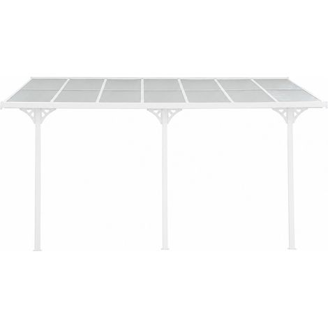 Westmann Toit de terrasse en aluminium Bruce 435 Blanc (1/5)