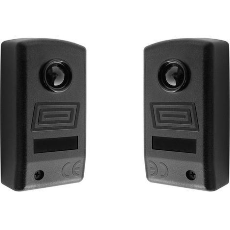 NOLOGO ZOOM-Z2E Paire de photocellules murales extérieures pour portails, 12 à 24 V