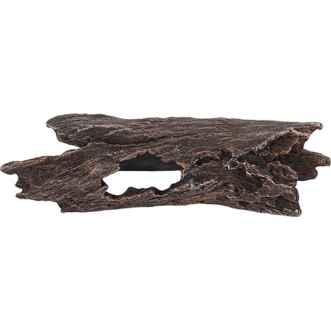Ornement d'écorce pour aquarium - Ingénieux ornement d'écorce en résine durable pour reptiles
