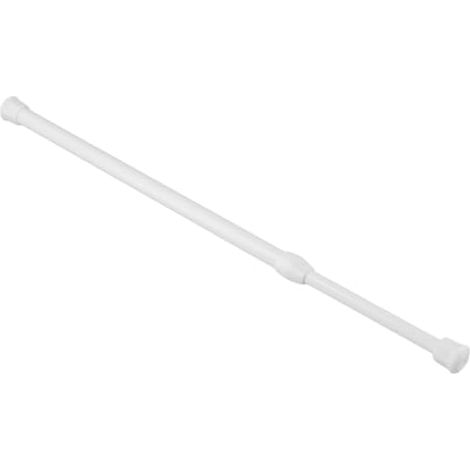 Tringle à rideau extensible en métal pour salle de bain, placard, armoires, armoires (1 pièce, 30 à 50 cm) (1/4)