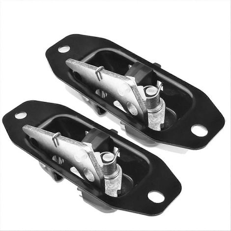 1 par de cerraduras para el pestillo del portón trasero para GMC Sierra Silverado 2007-2018 (1/5)