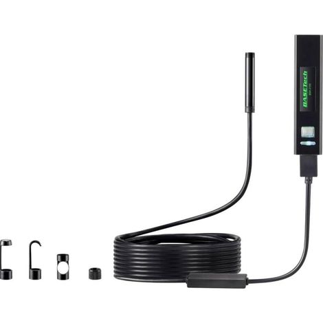 Endoscope USB Basetech BSK-2100 Ø de la sonde: 8 mm Longueur de sonde: 10 m (1/4)