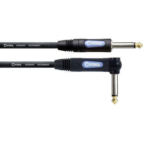 Cordial 13737 Klinke Audio Anschlusskabel [1x Klinkenbuchse 6.3 mm (mono) - 1x Klinkenbuchse 6.3 mm
