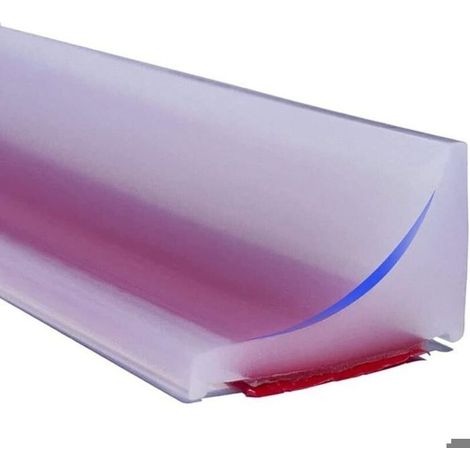 100cm Transparent Barrier de Douche-Anti DéBordement pour Douche à L'Italienne Silicone Auto-AdhéSif Barrages de Seuil Douche Bar... (1/5)