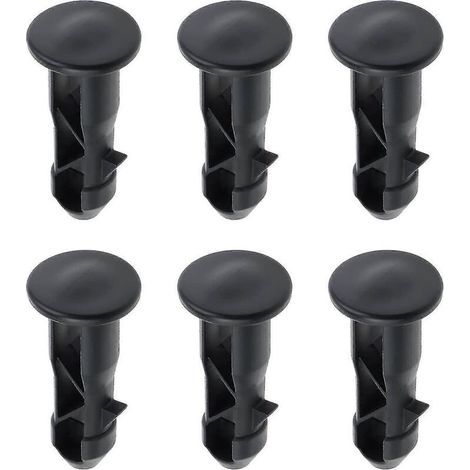 Paires de boulons et axes de charnière pour couvercles de poubelles extérieures de 240/120/100/60 l, 65 mm x (1/4)
