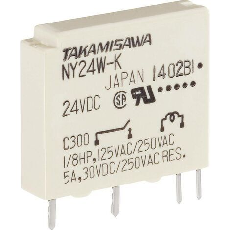 Takamisawa NY-12W-K-IE Relais pour circuits imprimés 12 V/DC 5 A 1 NO (T) 1 pc(s) (1/5)