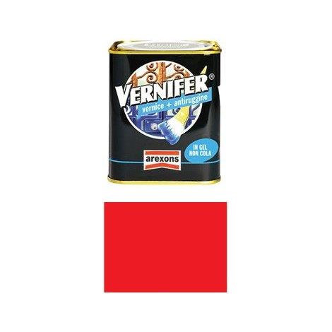 SMALTO ANTIRUGGINE VERNIFER AREXONS  4870 ROSSO BRILLANTE ML 750
