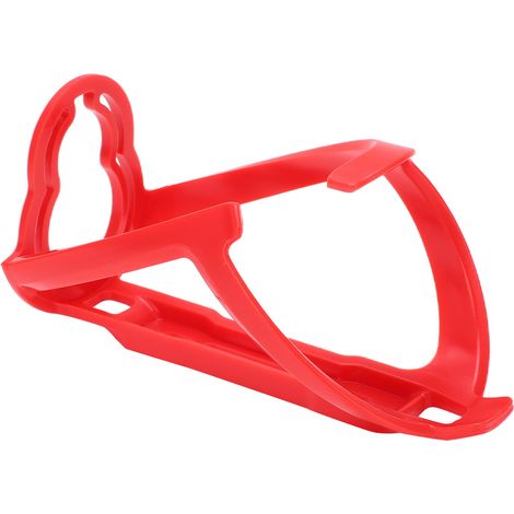 Porte-bidon vélo route VTT, cage plastique noire, support gourde, accessoire cycle. (1/5)