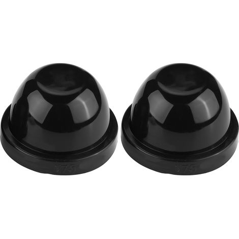 Tappi di copertura della guarnizione dell'alloggiamento in gomma impermeabile a prova di polvere per faro a LED da 2 pezzi 75 mm