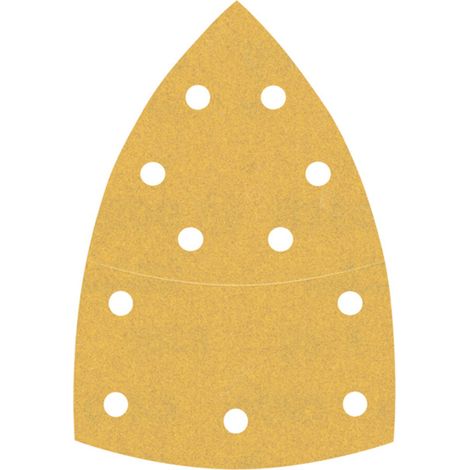 Bosch Accessories  2608901651 Schleifpapier für Multischleifer  Körnung (num) 240  (L x B) 93 mm x 1 (1/5)