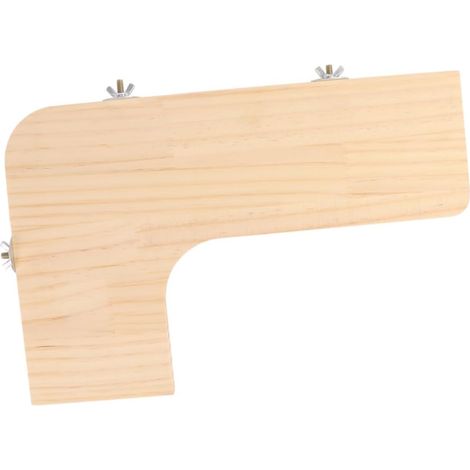 Wooden Platform for Pet Cage, Hamster Tray, Chinchilla Toy (1/5)
