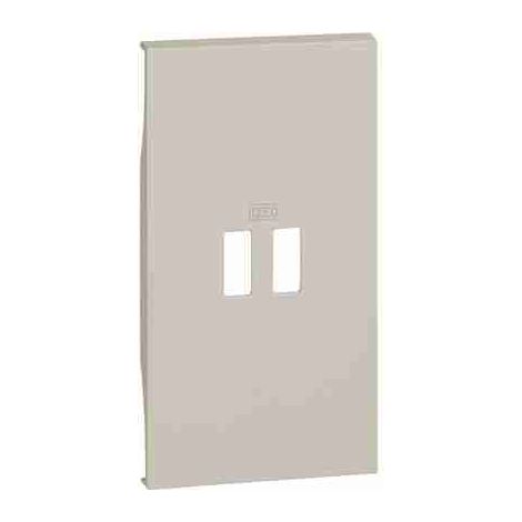 BTIKM12C Cover per articoli K4285C2, K4286C2, K4287C2 - 2 moduli, Sabbia