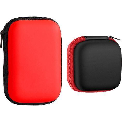 Boite De Rangement Pour Câble De Chargeur - Boîte De Stockage EVA Résistante - Pour Écouteurs Câbles Clés Cartes Mémoire - 1 Pièce (1/5)