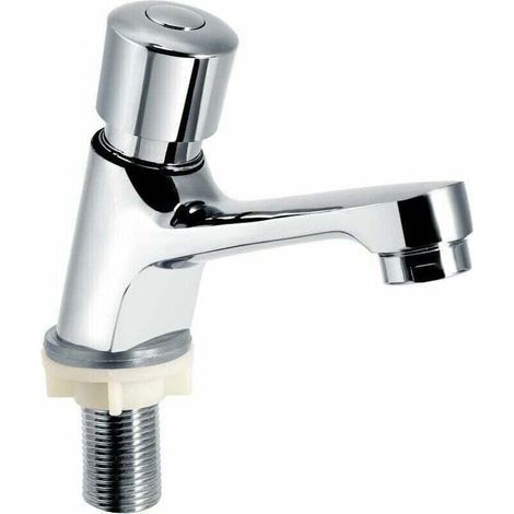 Robinets de Lavabo de Salle de Bain, Robinet de Lavabo de Lavabo à Retardement et à Fermeture Automatique. (1/4)