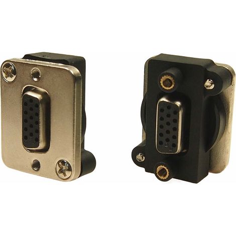 Adaptateur RS PRO, D-sub, 15 broches (VGA) Femelle vers D-sub, 15 broches (VGA) Femelle ( Prix pour 1 )