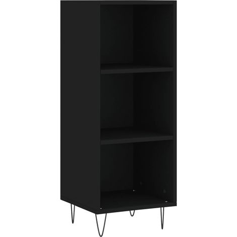 Maison Exclusive - Credenza Nera 34,5x32,5x90 cm in Legno Multistrato