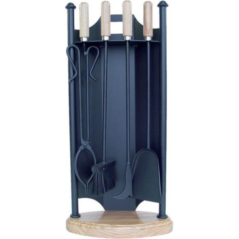 Juego Chimenea Cal. Base Ovalada El Zorro 4 Pz
