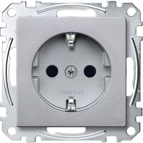 Merten Steckdose System M Aluminium MEG2300-0460 1 St. (1/2)