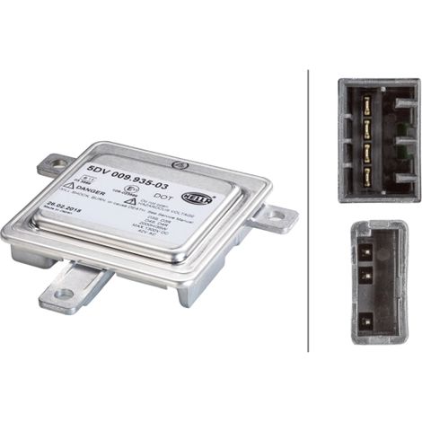Ballast, lampe à décharge Hella 5DV 009 935-031 AUDI 31335777 8K0 941 597 E