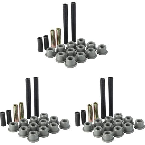 3Ensemble Kit de Réparation de Manchon de Douille de Bras de Commande Supérieur/Ressort Inférieur pour Chariot de Golf Précédent de Voiture de Club 102289901 (1/5)