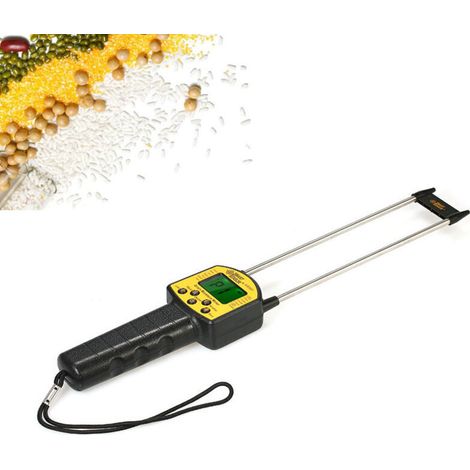 AR991 Digital Grain Moisture Meter with LCD Screen and Dual-Rod Steel Probe for Home, Garden, Facilities, Farm (1/5)