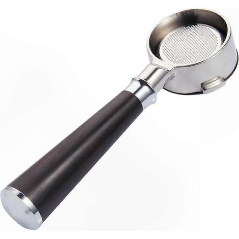 Bodenloser 54-mm-Siebträger aus strukturiertem Edelstahl, multifunktionaler Griff für Espresso, ideal für den Heim- und Profigebrauch (1/5)