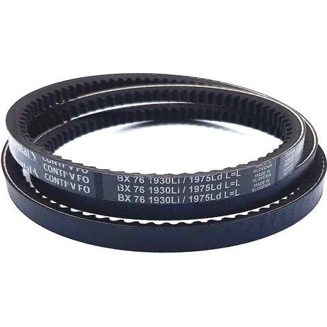 Courroie type trapézoïdale crantée BX76