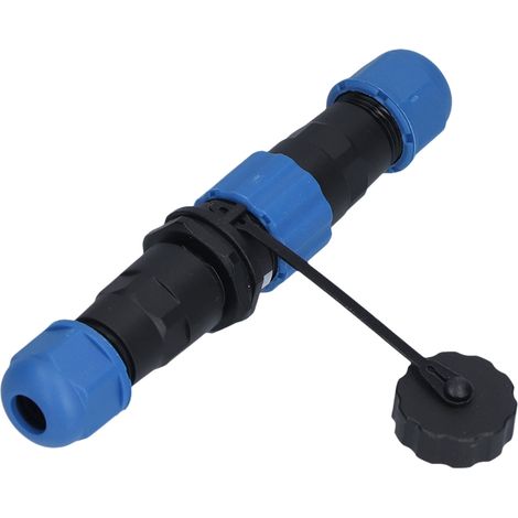 Connecteur avion 5 broches 250V 5A, prise femelle à visser, étanche et résistant à la corrosion, raccord électrique robuste 1 à 7 broches, pour câblage industriel. (1/5)