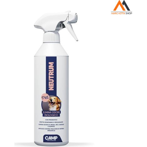 Neutrum Pet Elimina odori biologico cani, gatti e animali domestici 500 ml CAMP