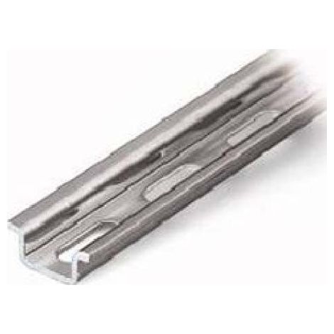 Wago 210-111 Rail de acero galvanizado 15x5,5 mm 2m
