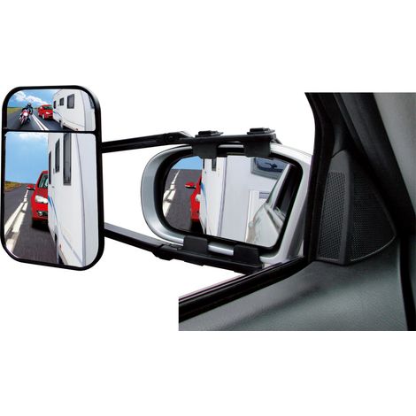 IWH Caravanspiegel XL Duo 019606 Rückspiegel 220 mm x 125 mm (1/5)
