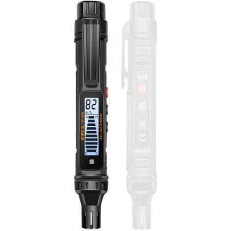VURAHOME - Détecteur portable de fuites de gaz combustibles, testeur de fuites de gaz naturel, analyseur portable de concentration de gaz, testeur de gaz avec fonctions alarme sonore et lumineuse,de
