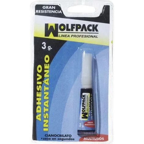 Colla Wolfpack 8435231900508 3g adesione istantanea universale