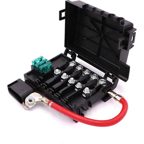 Caja de fusibles de terminal de batería para Beetle Golf Bora Jetta 2.0 1.9TDI 1J0937550A o 1J0937550B (1/4)