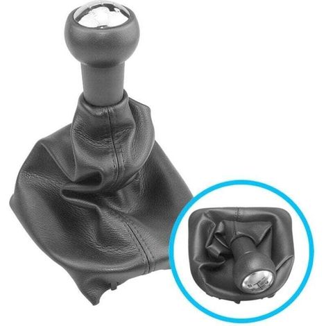 Pommeau De Vitesse Peugeot 307 207 406 Remplacement Du Levier De Vitesses Automatique 5 Vitesses, Avec Cache Anti-Poussiere pommeaux de leviers de vitesse (1/4)