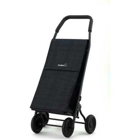 Carro compra cross 4r denim negro 45l no plegable GARMOLL