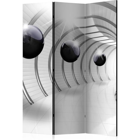 Paravento - Futuristic Tunnel [Room Dividers] - 135x172 (1/4)
